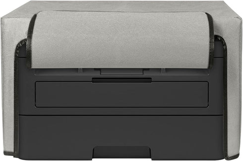 kwmobile Dust Cover for Brother DCP-L2530DW / L2550DN - Printer Case, Light Grey Fabric Protector