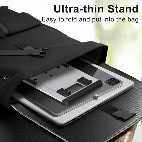 iShowMount 17 16 15 14 13 12 11 S25 S24 S23 Cell Phone Stand,Aluminum Foldable Phone Holder for Desk,Adjustable Phone