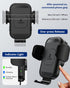 ZeeHoo Wireless Car Charger, 15W Fast Charging Auto Clamping Phone Mount for iPhone 15/14/13/12/11 Pro Max Xs, Etc.