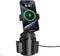 APPS2Car Solid Cup Holder Phone Mount with Wireless Charger 15W, Quick Extension Long Arm, 360 Rotatable for iPhone 15