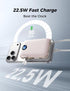 Sucrosey 10000mAh 4 22.5W Pack 17/16/15/14, Portable Charger with Built-in Cables & Wall Plug, Power Bank, Outputs USB