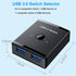 3.0 2 1 1 2 2 USB Switch, Bi-Directional USB Switch in Out / in Out, YINNCEEN USB Switcher Computers Share Keyboard