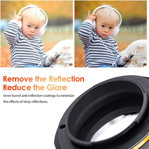 K&F Concept Lens Mount Adapter for Sony Alpha Minolta AF A-Type Lens to NEX E-Mount
