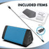 OontZ Angle 3 Bluetooth Speaker, Portable Wireless Bluetooth 5.0, 10 Watts, IPX5 Water Resistant, Loud Speaker (Blue)