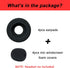 4 Pack Foam Ear Pads Replacement Cushions for Plantronics Headset, Compatible with HW251N 510 520 Blackwire 3210 3220
