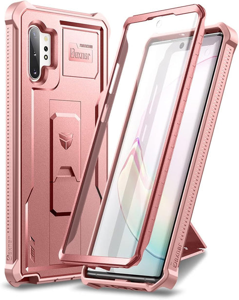Dexnor for Samsung Galaxy Note 10+ Plus Case, Heavy Military Grade Protection with Built-in Screen Protector and