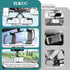 ILKCC 360 Rearview Mirror Phone Holder for Car, Rotating and Retractable Multifunctional Rear View Phone Mount