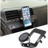 PIUGILH Car Magnetic Phone Holder Mount for Hummer H3 2005-2009, Aluminum Alloy Center Air Vent Double Flash Switch