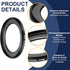 58mm 42mm, PATIKIL Step Down Ring Adapter to Filter Step-Down Rings Camera Lens Filters Metal Ring Digital for ND IR