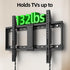 USX MOUNT 42-95 Inch 600x400mm 132 lbs,Fits 16"/18"/24" TV Wall Mount,Low Profile TV Mount for Most Flat Screen