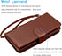 Tekcoo Galaxy Note 9 Case, PU Leather Wallet Case, ID Cash Credit Card Slots Holder, Detachable Magnetic Hard Case