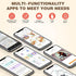 Thermal Mini Printer, Portable Inkless Sticker Maker, Bluetooth Printer for Phone, Compatible with iOS & Android