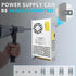 12V 50A 600W 110V 12v 50A 600W 3D Power Supply Transformer, AC to DC Converter Adapter SMPS, DC Power Supply for LED
