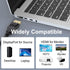 3 5-Pack, 4K DisplayPort to HDMI Cable feet Display Port to HDMI Cables Uni-Directional DP to HDMI Cord for Dell