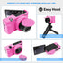 Easy Hood Camera Case for Sony ZV-1 with Removable Lens Cover, Anti-Scratch Slim Fit Silicone - Pink