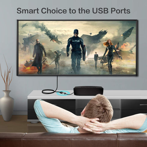 USB Extension Cable 25 ft, VCZHS USB 3.0 Male to Female Extension Cord for USB Flash Drive, Keyboard, Mouse, Printer