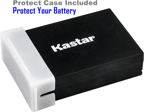 Kastar Battery (X2) & Slim USB Charger for Canon LP-E12 and Canon EOS 100D, EOS Rebel SL1, EOS M Camera System & Canon LPE12 Grip