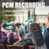 Axismink 64GB 4560 Portable Digital Voice Recorder with Playback, Hours of Extended Use Recording Device, Noise