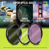 Ultra Deluxe Lens Kit for EOS M6 Mark II, M50, M50 Mark II, M200 with 15-45mm Lens, 7pc Filter Set