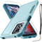 for Motorola Moto G Play 2024 Case - Full Body Heavy Duty Rugged Shockproof Protective Phone Cover with Lanyard Strap