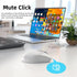 INFINMIND (BT1/BT2 2.4G 4-Way Wireless Bluetooth Mouse, Multi Device + USB) Mouse for Laptop, iPad & Mac, Scroll