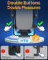 HTU 2024 Best Car Phone Holder Mount, Strongest Shockproof 5-in-1 Dashboard Stand for iPhone 16 15 Android