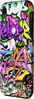 iPhone XR Graffiti Street Art Case, Colorful Urban Hip Hop Design