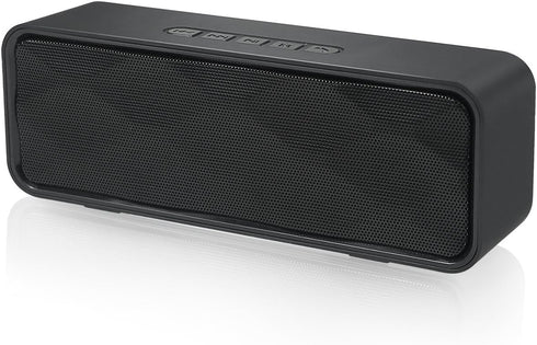 Wireless Bluetooth Speaker with AUX/USB/TF Card Slot, Outdoor Portable Stereo Speaker with HD Audio, Enhanced Bass, FM