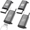 4-Pack Lightning Female to USB C Male Adapter, Type C Charger Cable for iPhone 15 Pro Max, iPad Pro, Samsung S24
