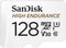 SanDisk 128GB High Endurance Video MicroSDXC Card with Adapter for Dash Cam & Home Monitoring - C10, U3, V30, 4K UHD
