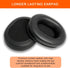 Earpads Replacement for Audio Technica M50X, GVOEARS Ear Cushions for HyperX Cloud/Alpha, ATH M50X M40X Turtle Beach