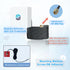 Maswell WiFi 6E Antenna, 2.1-7.2 GHz Screw and 3M Adhesive Mount, IP67 Outdoor IoT Antenna
