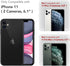 Light Blue iPhone 11 Case, Slim Shockproof, MagSafe Compatible, Full Camera Protection, Includes 2 Screen Protectors.