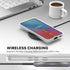 MYBAT PRO Slim Cute Clear Crystal Mood Series Case for Samsung Galaxy S22, 6.1 Inch Pastel Palms Military Grade