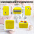 Silicone Shell Cover Case for Yoto Mini Player, Protective Sleeve for Yoto Mini Bluetooth Speaker (Yellow)