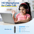 EarFun 2Packs Kids Headphones Wired with Microphone, 85/94dB Volume Limit, Portable Headphones for School/Tablet