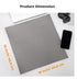 K&F CONCEPT 4 Pack 16''x16'' Extra Large Microfiber Cleaning Cloths, Oversized Microfiber Cloths for TV Screen