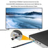 5 Pack Weatherproof RG6 Compression Connectors, 75 Ohm F Connector with Conductive Washer for Coax Cable
