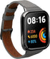 kwmobile Real Leather Watch Strap for Xiaomi Redmi Watch 3 Active/Redmi Watch 3 Lite, Replacement Sports Wristband