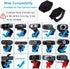 Knomix 3 Pack C270/C615/C920/C930e/C922X Universal Webcam Cover Desktop Computer External Webcam Lens Cover Shutter Cap