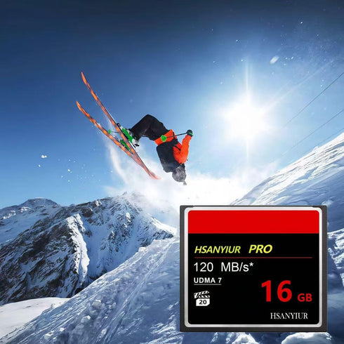 HSANYIUR 16GB UDMA High Speed,Original CF Card Camera Memory Card,for Professional Photographer,Videographer,Enthusiast