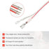 RED WOLF Door Speaker Wiring Harness Adapter for VW Volkswagen 1999-2019 Golf/Beetle/Passat, 4 PCS