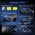 15 9H 15, 2 Pack Uyiton Anti-Blue Light for iPhone Screen Protector - Unbreak-Glass Full Coverage Case Friendly Scratch