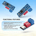 HBVOUPK 4 5-20V Pieces USB-C PD Trigger Board Module PD/QC Decoy Fast Charge Tools for USB Type-c to High Speed Power