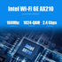 GLOTRENDS WiFi 6E AX5400 PCIe Card with Low-profile Bracket for Desktop PC, Intel AX210 Chip, 802.11ax, Bluetooth 5.3, Support Windows 11/10/Linux, Support Intel/AMD Motherboard