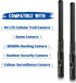 BINGFU 4G 8dBi (2-Pack) LTE Cellular Trail Camera Antenna RP-SMA Male Antenna Compatible with Spypoint Link Micro Solar