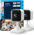 GNCC 2K Indoor Cameras for Home Security with Phone App, 2.4G/5G Mini Pet
