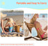 2Pcs Sand Remover for Beach Kids and Adults, Baby Powder Sand Removal Bag, Baby Beach Essentials