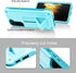 URBANITE Military Grade Case for Samsung Galaxy S22 Plus 5G, Dual Layer Shockproof Cover with Screen Protector (Sky