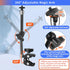 Magic Arm Camera Mount 11 inches with Super Clamp, 6lbs Load Capacity, 1/4" and 3/8" Threads